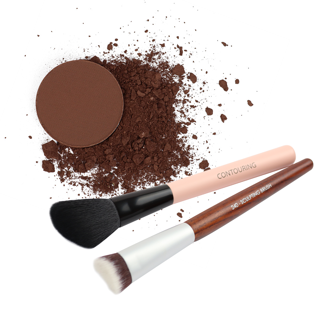 Contouring Powder mit Pinsel