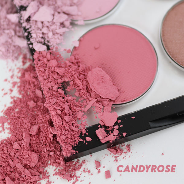 Pinker Lidschatten Candyrose matt - www.makeupcoach.com