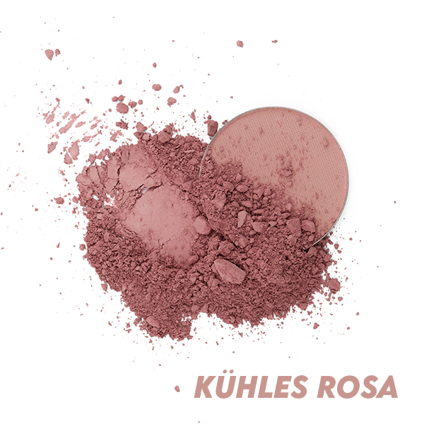 Kühles Rosa matter Lidschatten, www.makeupcoach.com