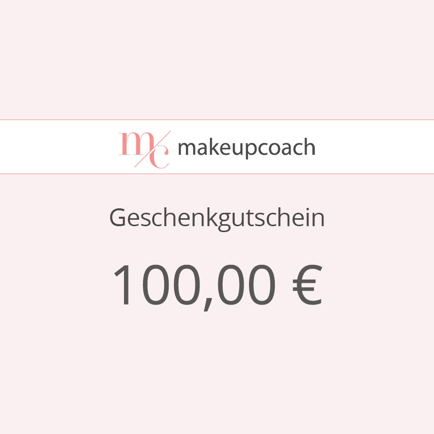 100, Euro, Gutschein, www.makeupcoach.com